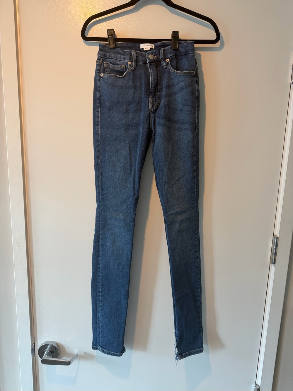Good American Good Legs Skinny Jeans - Long
